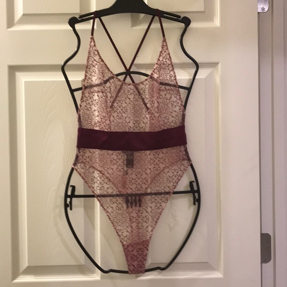 💖 Victoria’s Secret Sexy Teddy Bodysuit Lingerie - Picture 2 of 8